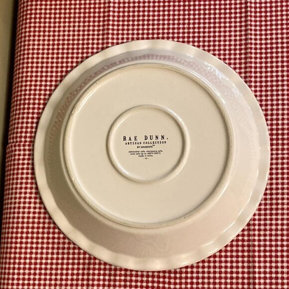 Rae Dunn "ALL AMERICAN PIE" Dish - Picture 3 of 4